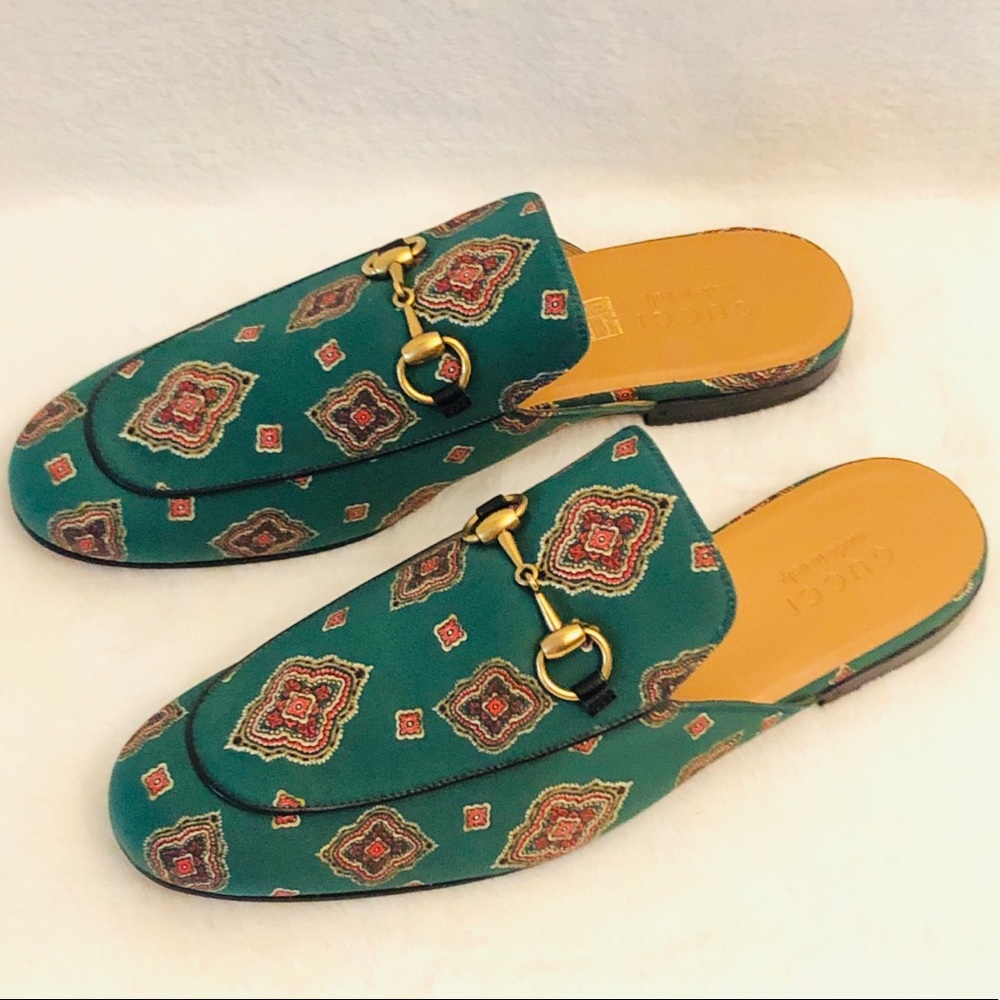 Gucci Men Jewel Quentin Slippers - Picture 2 of 7